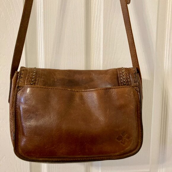 Good Condition, PATRICIA NASH, Beaumont Crossbody, Cognac Leather - Picture 3 of 8